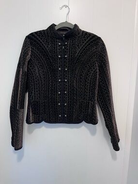 Elie Tahari Velvet Jacket